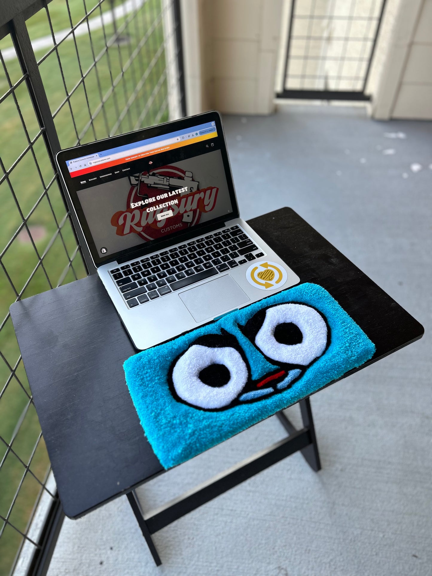 Gumball Keyboard Rug